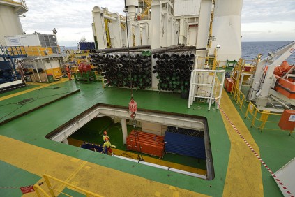 On board the Deepsea Metro1. Photo: BG Group