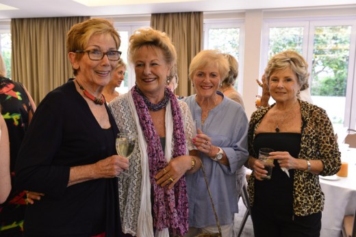 At the gathering to say farewell to Noel were Lovey Hulett, Sharneen Thompson, Moira Armstrong and Yvonne Hulett.