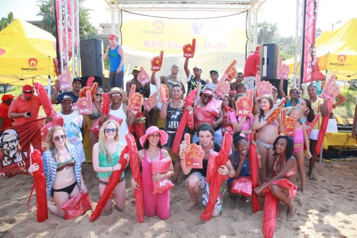 There will be cool prizes and plenty of fun in the sun when KFC Family Fun Days hits Ballito this Easter.