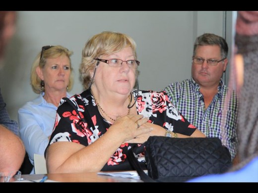 Ballito Estates' Barbara Shingler said it was not fair that existing signs that have been up for years were not exempt from the new outdoor advertising bylaws.