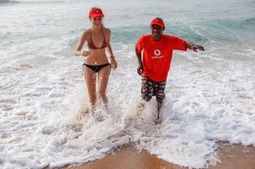Gabi Izzard and Sihlanganiso Ndlovu.