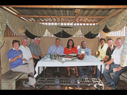 Jane Wiltshire,·Dominic Collett, Keith Palmer, Cobus Oelofse, Lesley Nkosi, Zimbili Sibisi from Mandeni municipality, Trevor Graham, Andrew Horton.