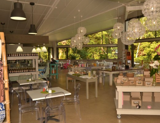Inside Waterberry before the fire on Thursday morning.