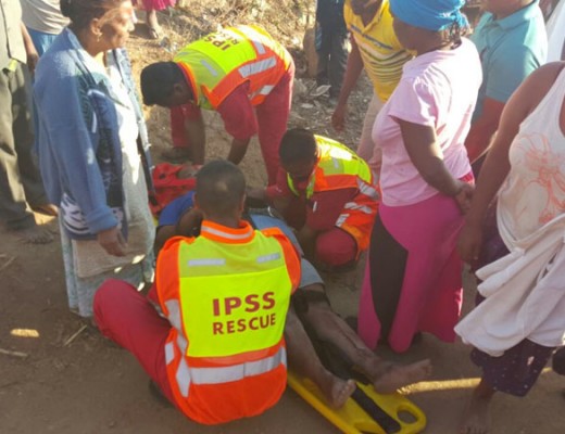 Twelve people were injured. Photo: IPSS Medical Rescue