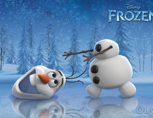 Frozen's Olaf the snowman. 