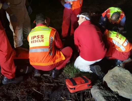 One person died and another was in a critical condition. Photo: IPSS Medical Rescue