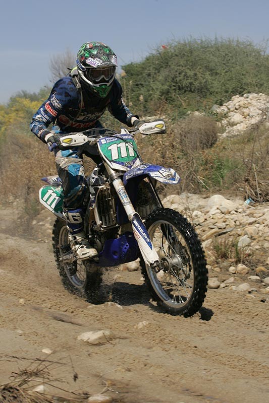 Brett Swanepoel on his way to winning round six of the OR3 SA champs in Worcester.