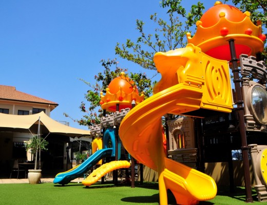 The play ground at La Piazza.