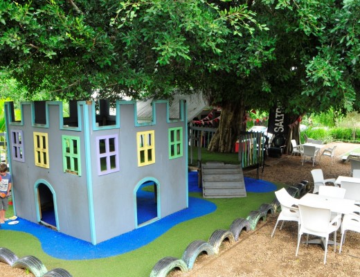The sweet fairy-tale play area at Sage.