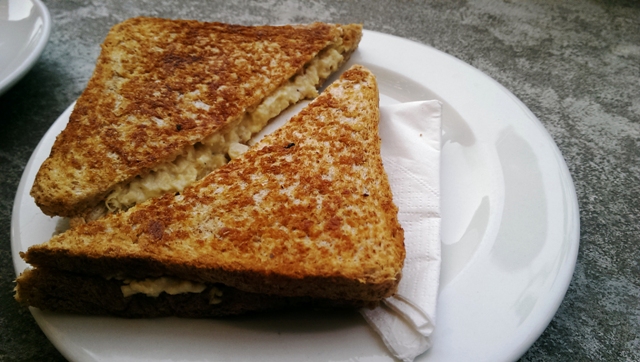 Salt's no-frills sandwich.