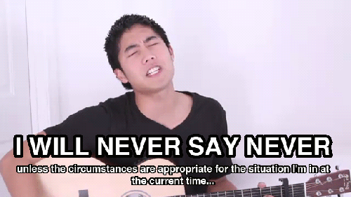 Sing out loud. 
