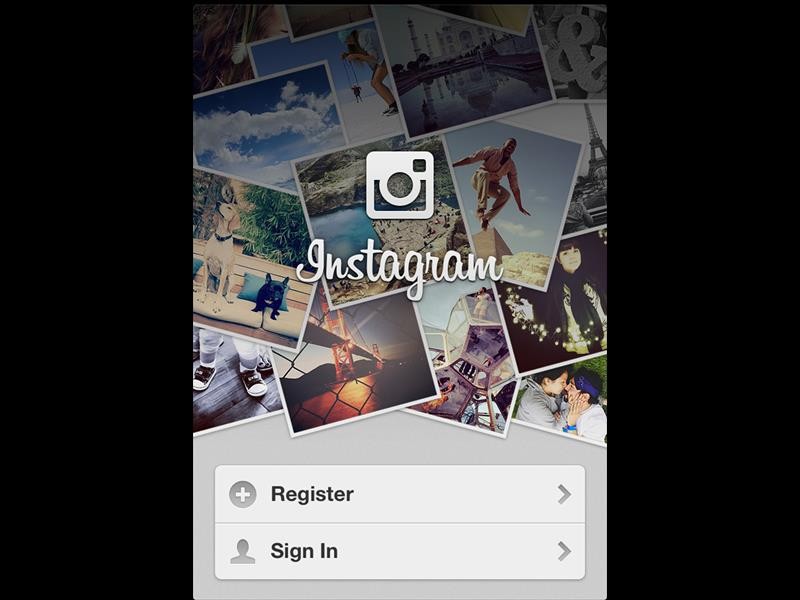 Register an account on Instagram by entering your email address and creating a username and profile.