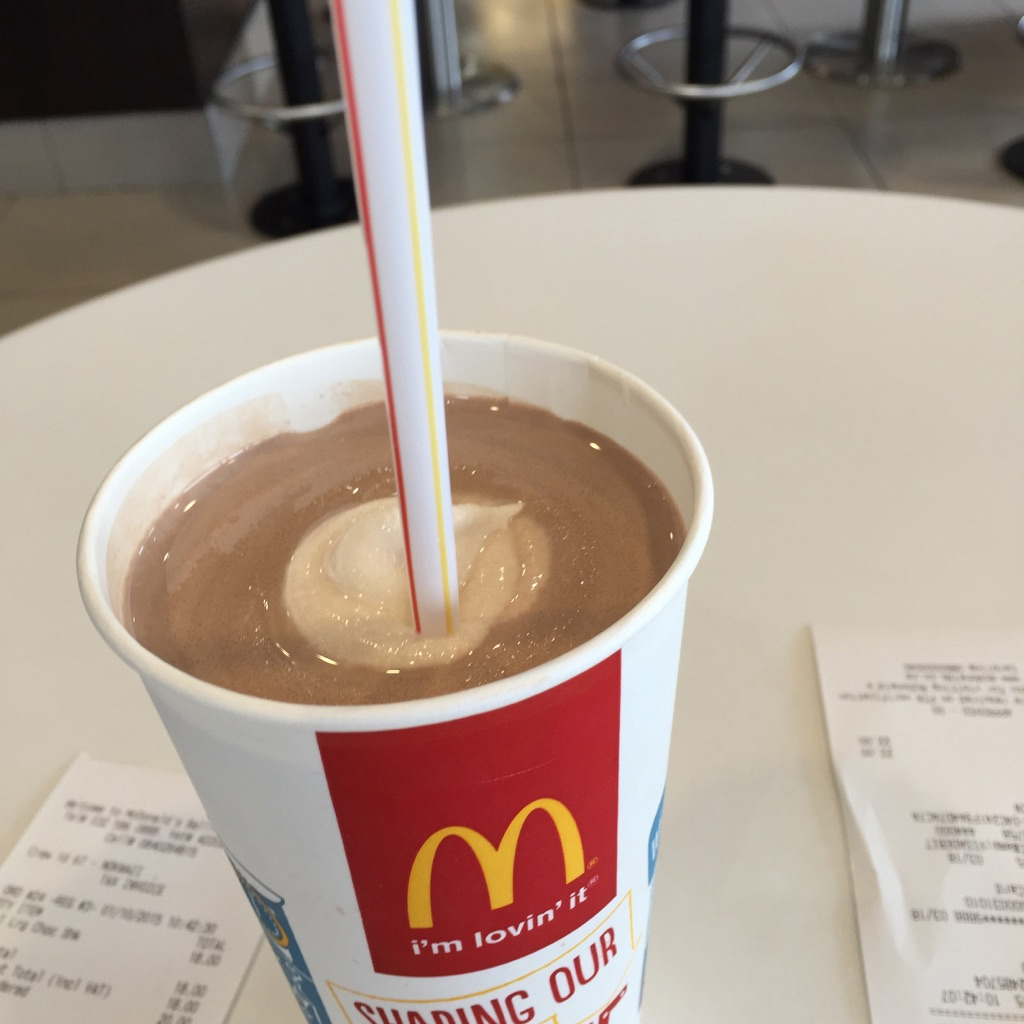 McDonald's - More like soft serve.