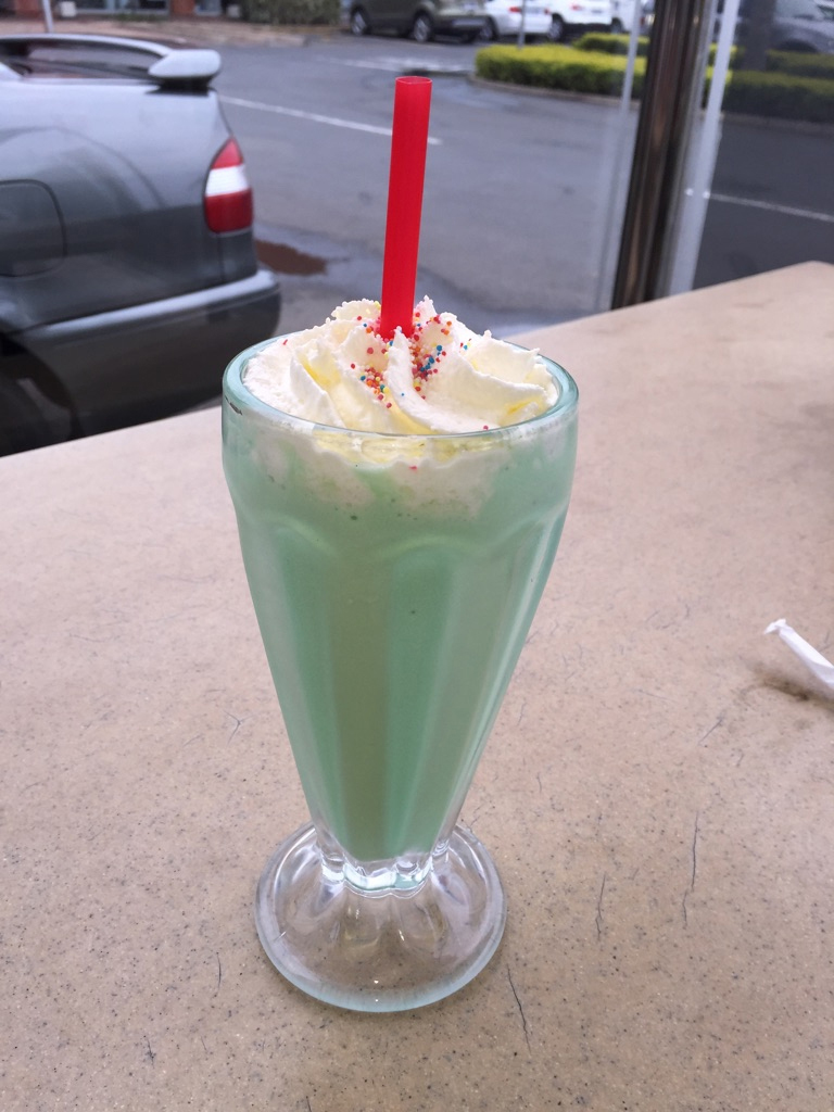 Wimpy milkshake - the benchmark.