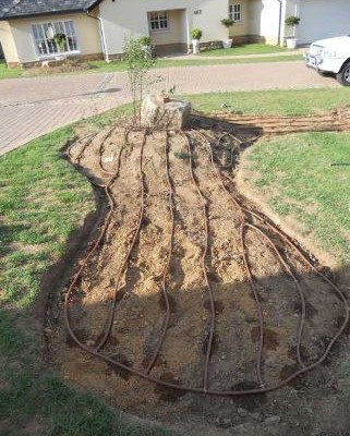 No matter what shape or size your garden is, it can be irrigated.