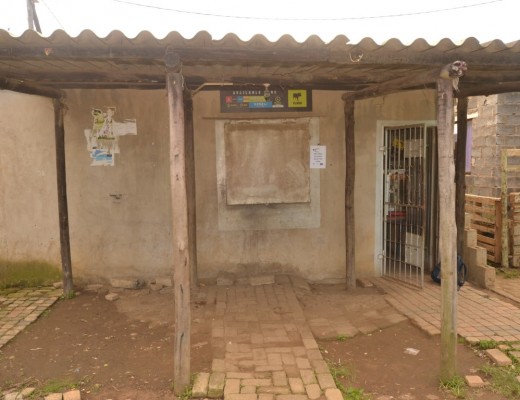 The tuck-shop accused of selling stolen goods.