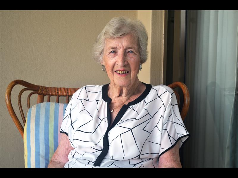 Dini Jansen never thought she would live to 99.