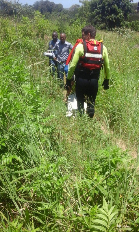 The girl’s body was removed from the dam by the Specialised Rescue Unit.
