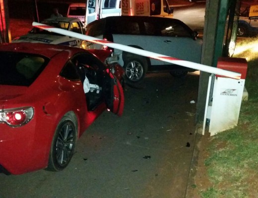 The man was driving a Toyota 86 sports car.
