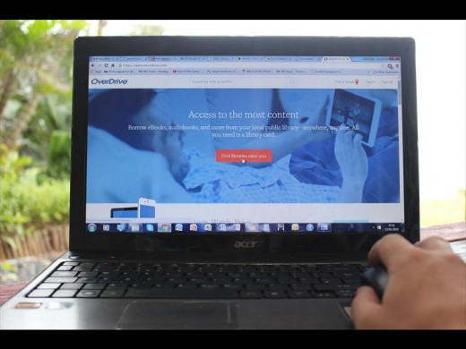 Read your favourite books from home with the libraries' new online app.