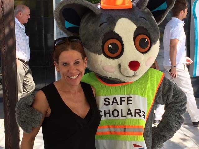 Road safety Niki Cronje and Bongie1