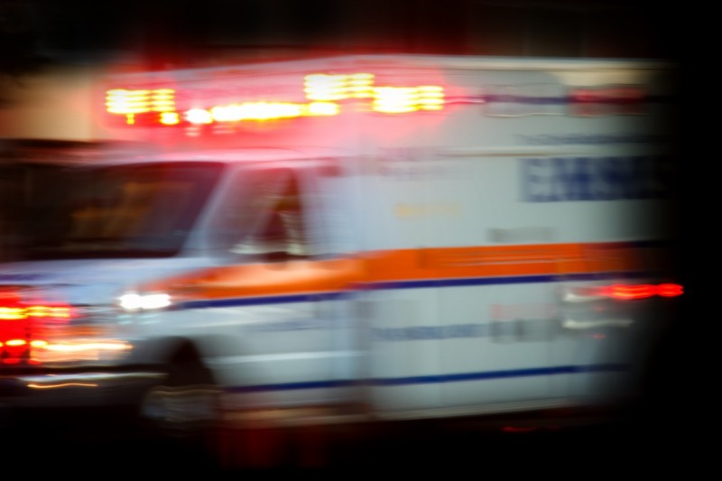 Two people were seriously injured in the accident.