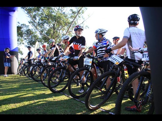 One of the 45 kilometre batches are getting ready to roll out of the park.