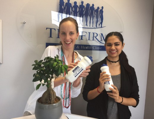 North Coast Courier News Editor Lesley Naude and Sales Rep Sue Brijlall are pumped to start their eight week challenge at The Firm Slimming and Health Clinic Ballito.