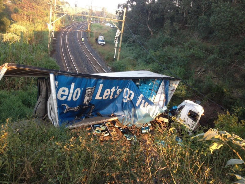Acci truck,railway 2