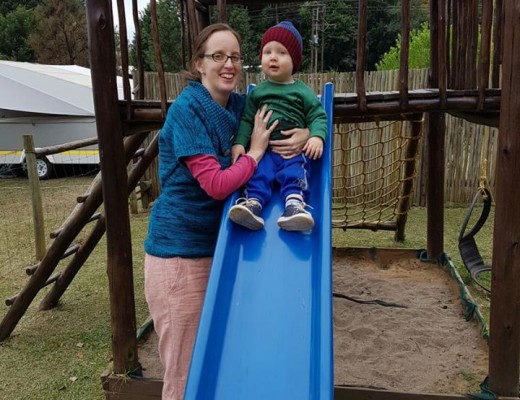 One year later and Lesley is keen to lose her pregnancy weight.