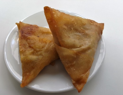 Cindy's samoosas are a real feel-good, home-made treat.