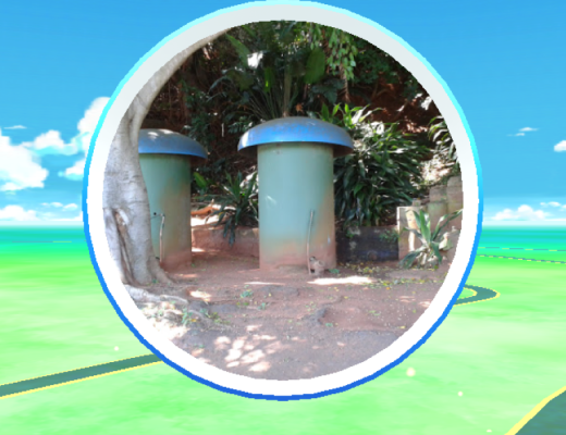 The mushroom potty near The North Coast Courier offices is one of the landmarks to check out. 