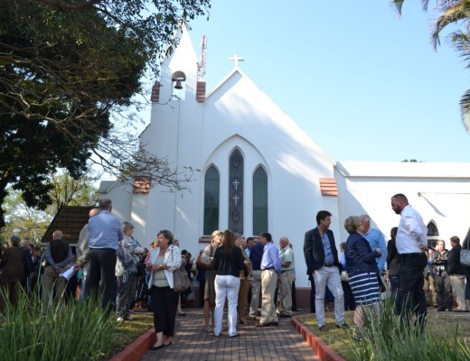 Simon Shepherds memorial service was held today at Umhali Methodist church,