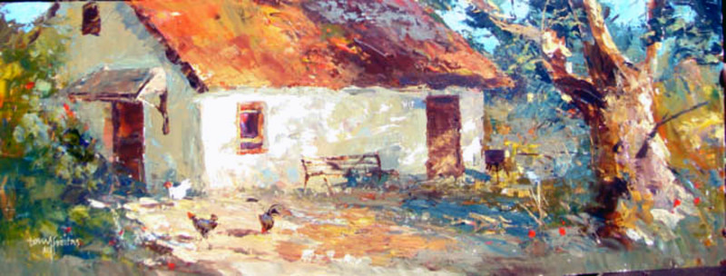 Landscape by North Coast artist, Tony de Freitas.