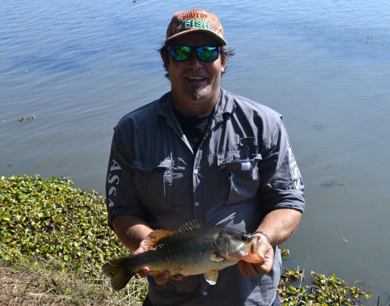 Nolan Mulder pulled this little beauty out during the Orphan Fund bass competitionh over the weekend.