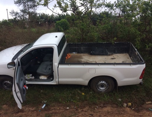 The hijacked vehicle was recovered, apparently undamaged.