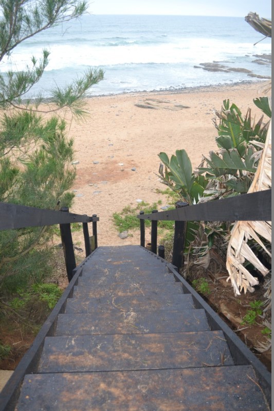 A new set of stairs has been put up at Sheffield Beach.
