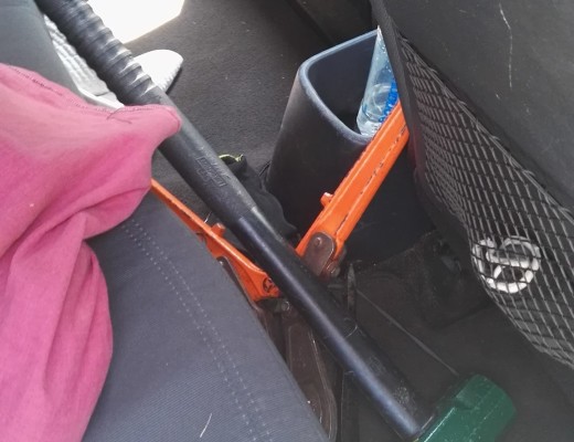 House breaking tools found in the suspects' car.
