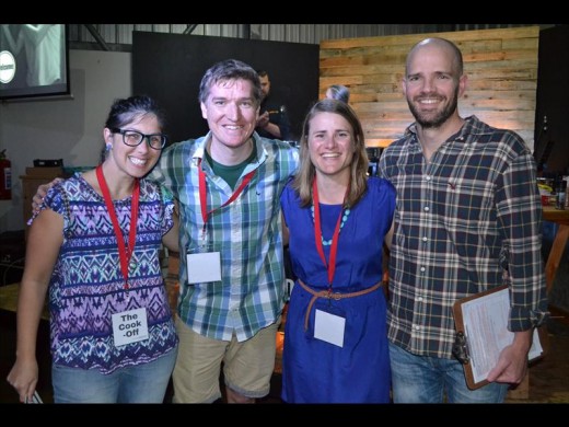 A few of the organisers from Christ Church North Coast. Kim Carr, Richard Edgcumbe, Lindsay Husted and Chris Husted.