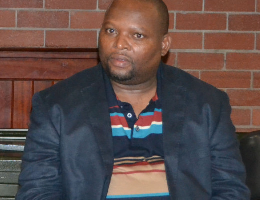  ANC chairperson Ricardo Mthembu.