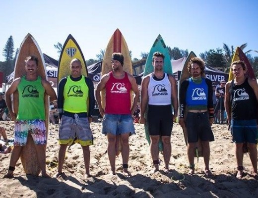 Last year’s finalists at the Off The Lip Movember Surf Jam.   Photo by Nick Ferreira.