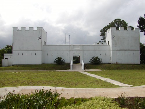 The Fort Nongqayi Museum Village was built up by two local men after the original attempt by itinerant builders collapsed.