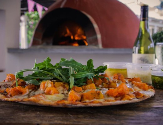 Nothing beats a wood fired pizza with a thin crispy base and fresh toppings.