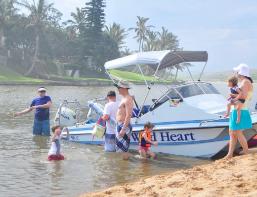 Bring your boat along for a fun day out to Zinkwazi Beach lagoon.