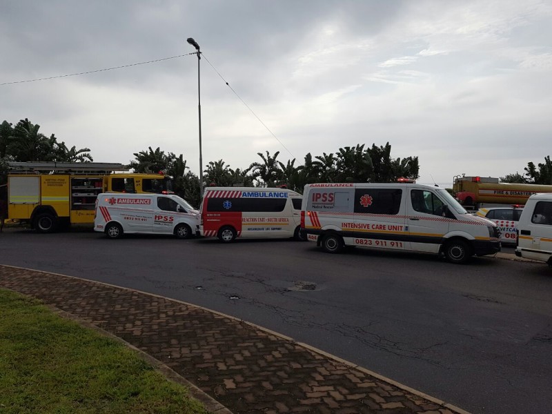 Emergency services were on scene immediately to assist