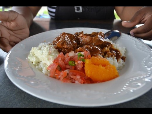 This delicious phuthu and beef curry will set you back R20.
