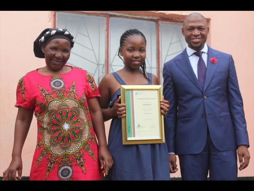 Olga Yeyeni is a proud mother with her daughter, Perm Mthethwa and Mandeni Mayor, Cllr Sphesihle Basil Zulu.
