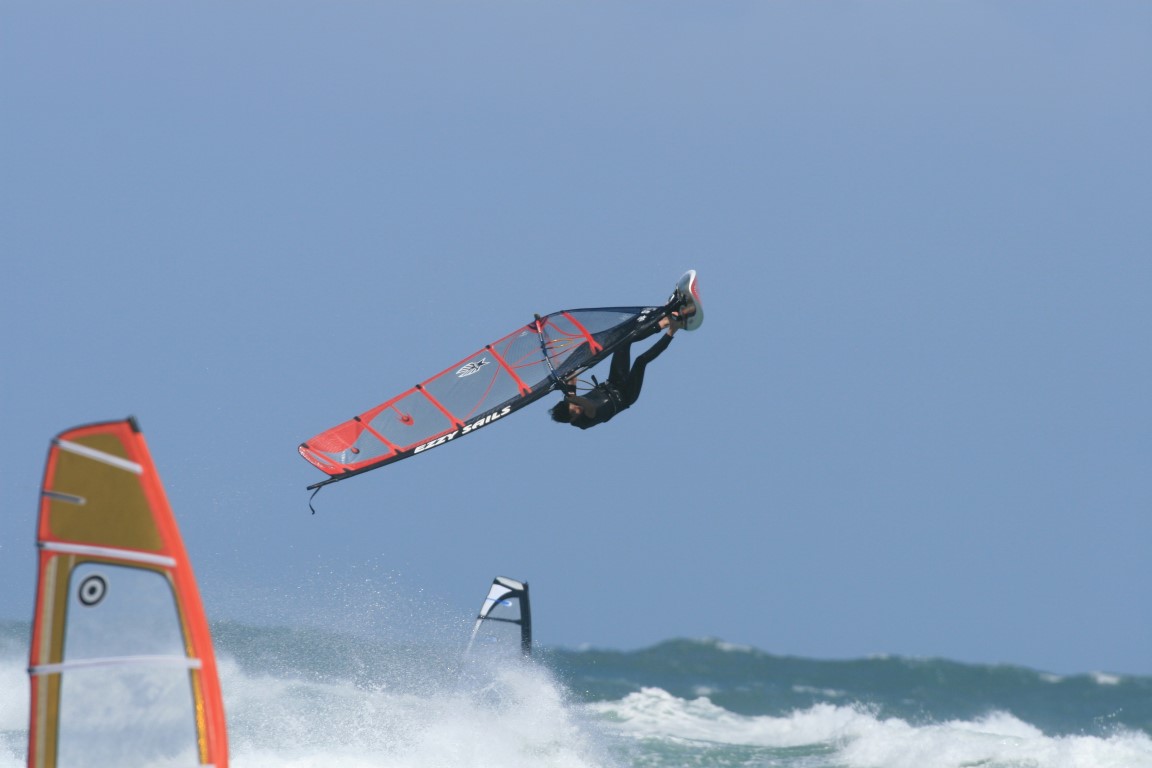 Airborne! Paul makes a spectacular jump