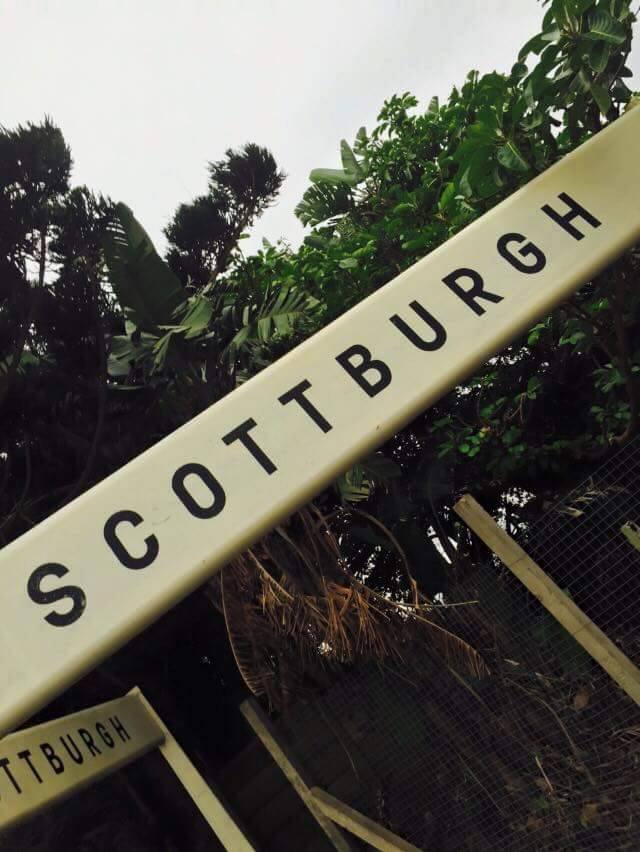 Scottburgh-Sign