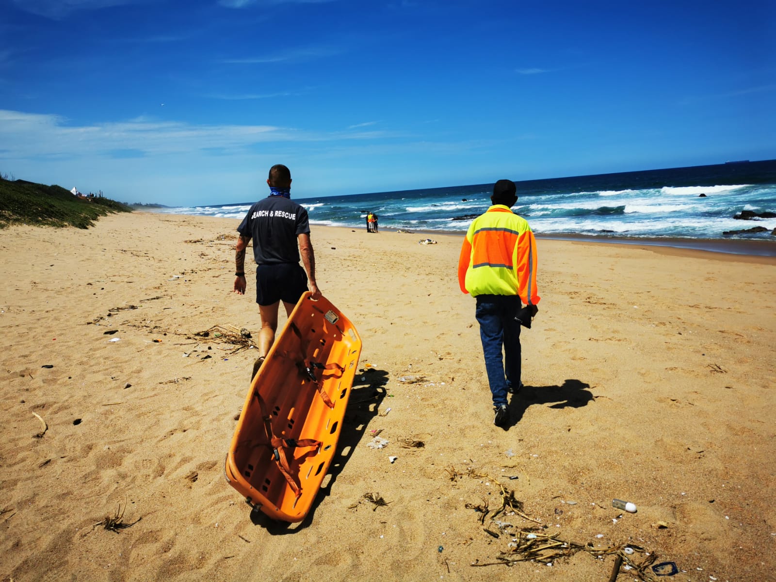 Mercy Beack Rescue Father, son and dog drown at La Mercy beach | North Coast Courier
